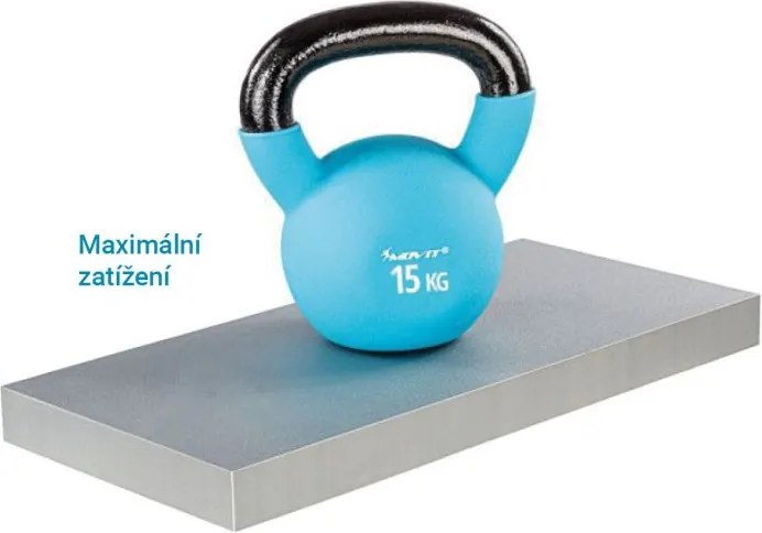 Stilista Półka ścienna, zestaw 2 szt, 70 cm, biały połysk