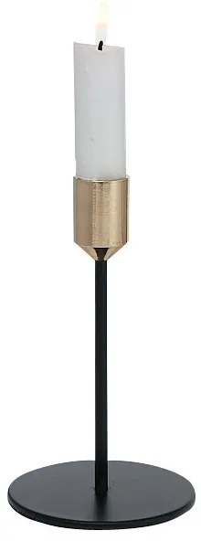 Świeczniki metalowe MARKO na jedną świecę, 3 sztuki