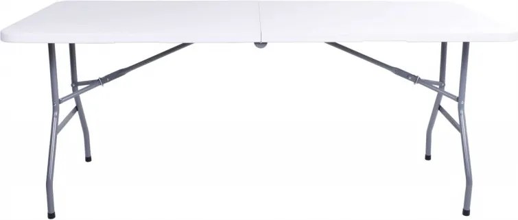 Stół cateringowy CATERON 70x180 cm, biały