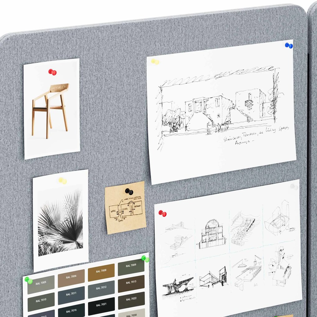 Parawan akustyczny SADIE Moon Dust 280/145 cm