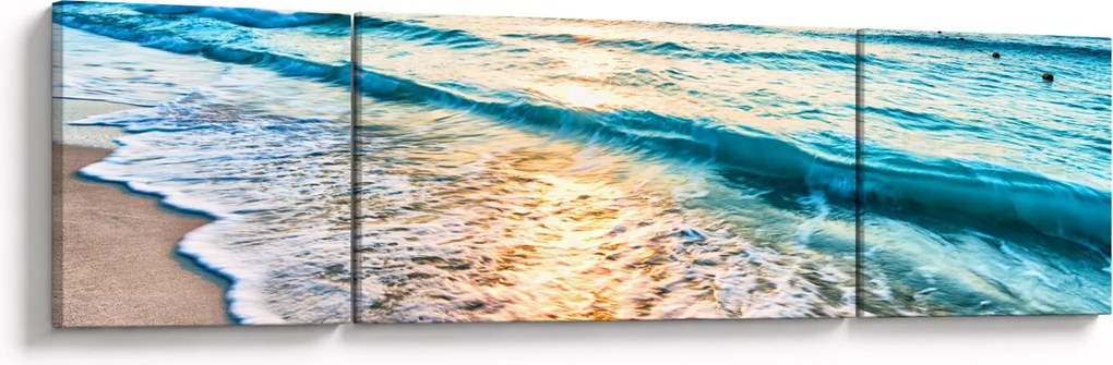 Obraz - Plaża morska (170x50 cm)