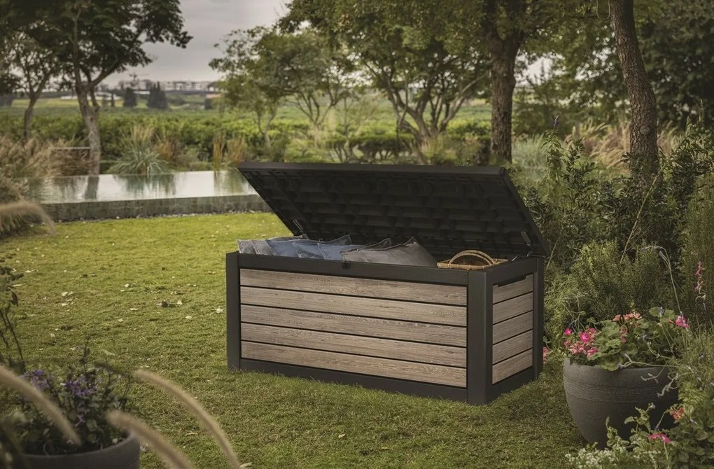 Keter skrzynia ogrodowa Deco 630 l, jasnobrązowy