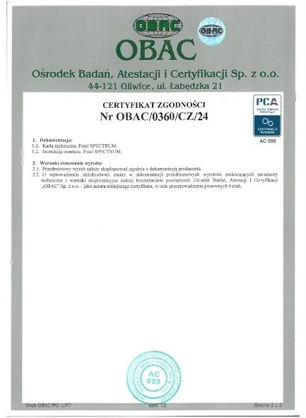 Najwyższej klasy fotel biurowy z pełną regulacją 3D (podłokietniki, zagłówek, lędźwie, głębokości siedziska. Ergonomiczne oparcie, baza chromowana. Odporność 110k cykli Martindale'a. Zgodny z normą BHP 2023. Super cena!