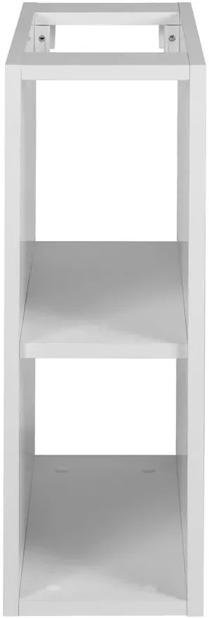 Wąski biały regał półka łazinkowa 20 cm C0-E52