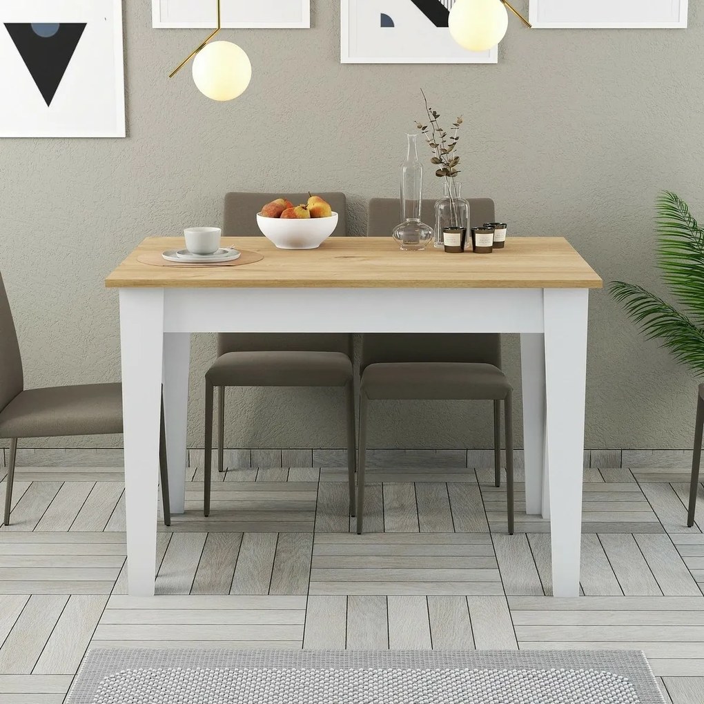 Stół do jadalni Kiev White and Oak
