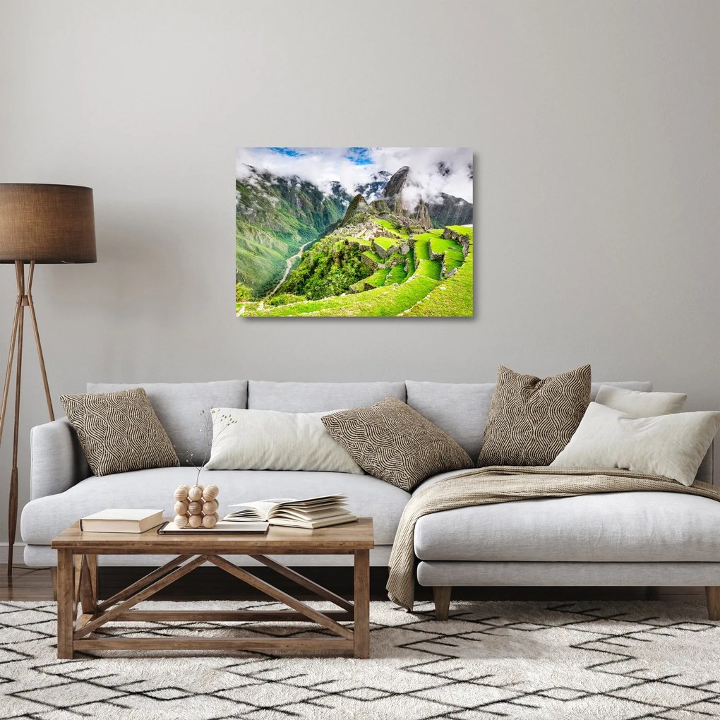 Obraz na szkle - Machu Picchu (70x50 cm)