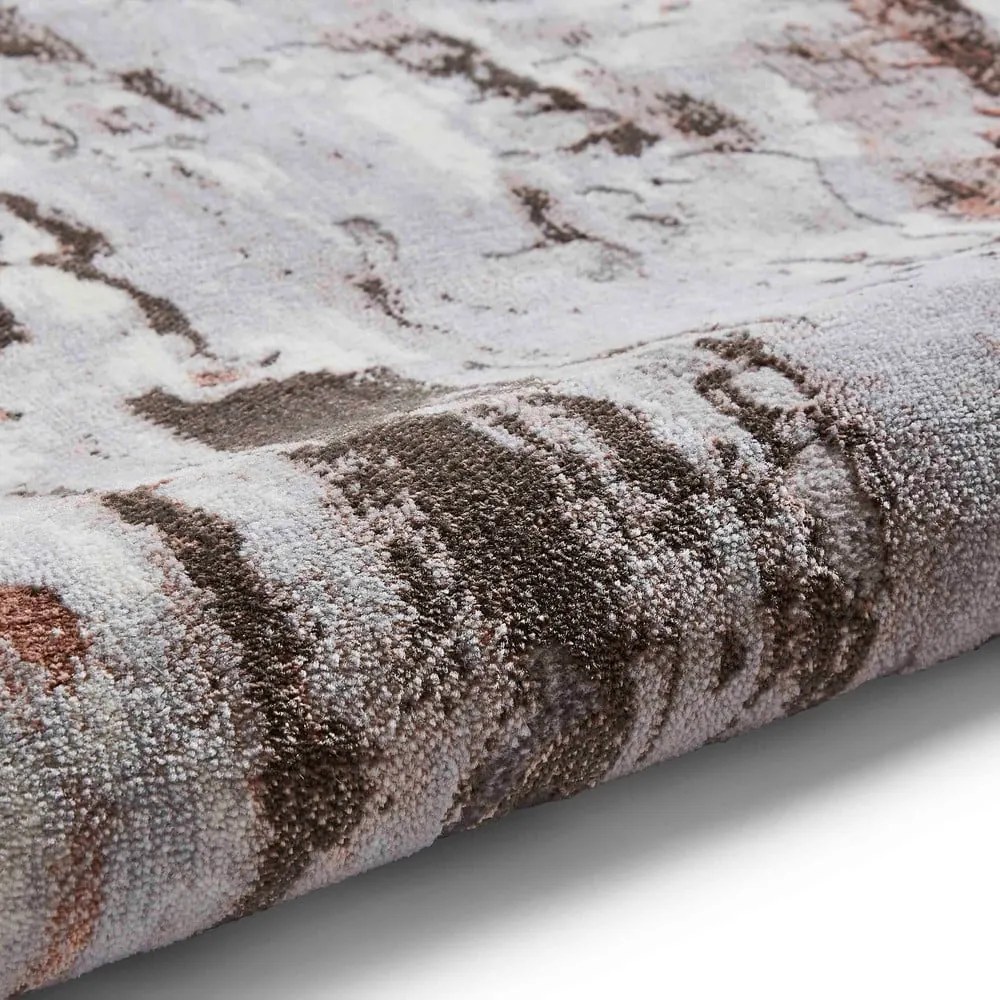 Szaro-różowy dywan Think Rugs Apollo, 160x220 cm