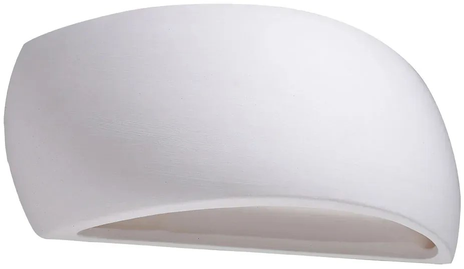 Biały ceramiczny kinkiet ścienny - EX716 N1-W43