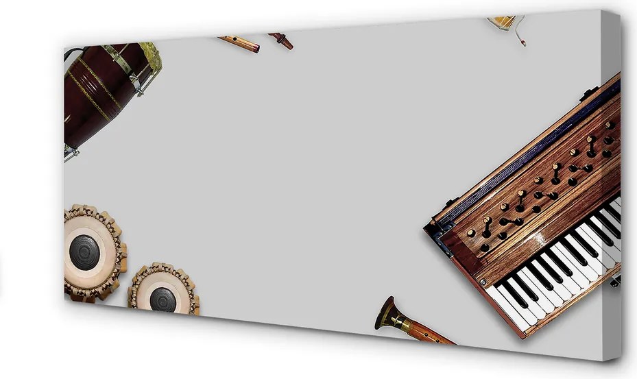 Obraz na płótnie Orkiestra Muzycznych Kształtów