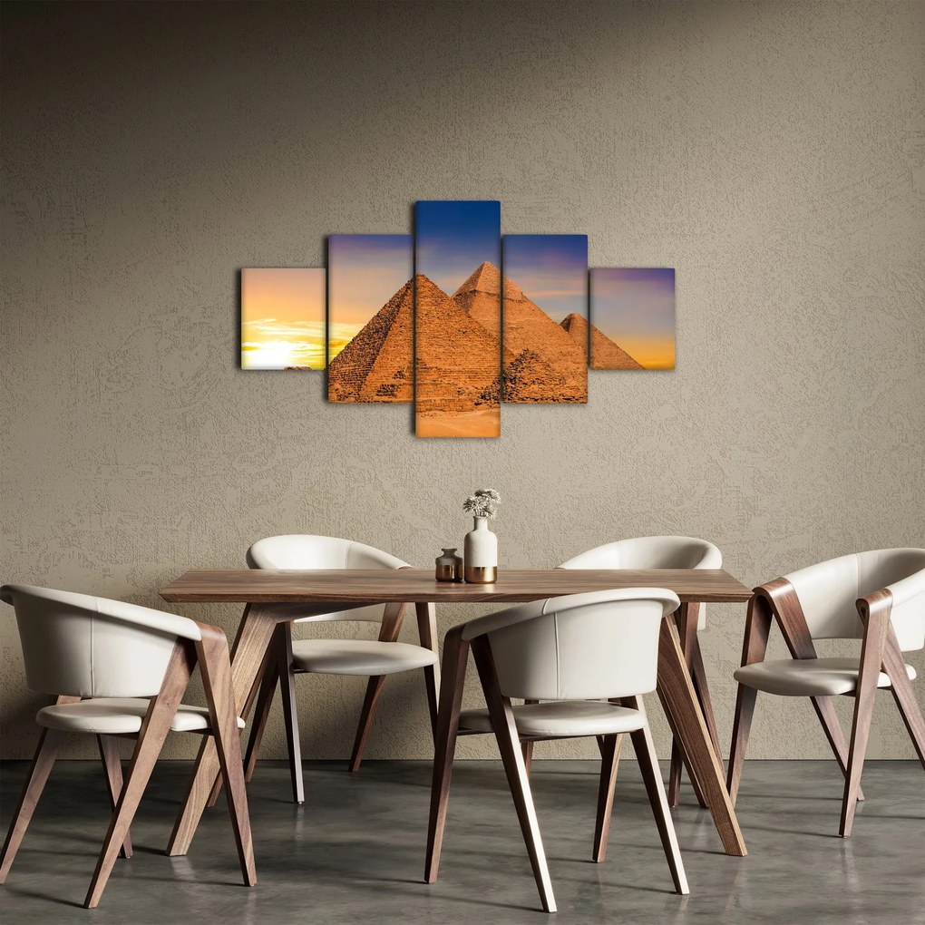 Obraz - piramidy egipskie (125x70 cm)
