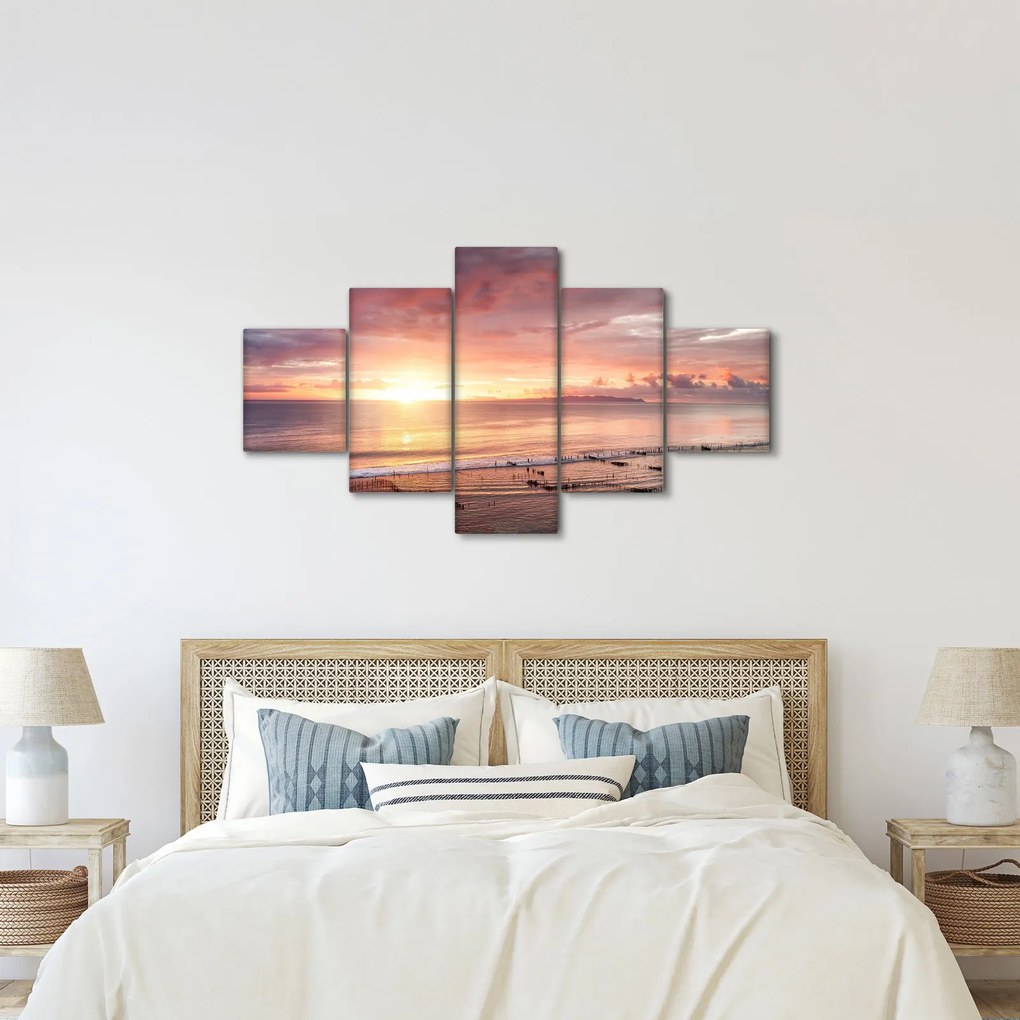 Obraz - Morska panorama (125x70 cm)