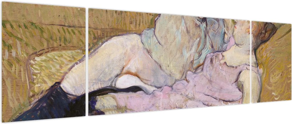 Obraz - Henri de Toulouse-Lautrec, The Sofa, reprodukcje (170x50 cm)