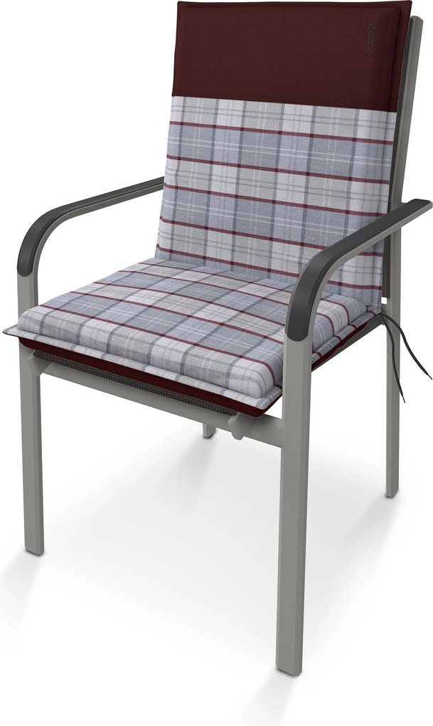 Doppler CASA 4402 - niska poduszka na krzesło z niskim oparciem