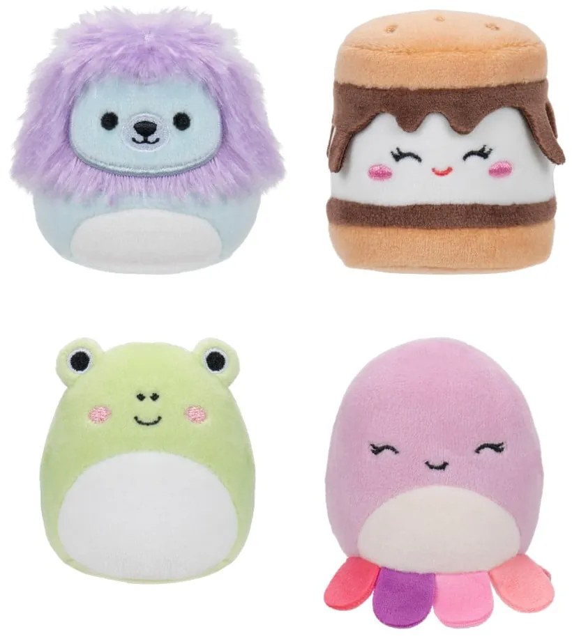 Zabawki pluszowe zestaw 4 szt. Micromallows 4Pack – SQUISHMALLOWS