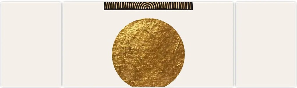 Obraz - Złota ozdoba N⁰1 (170x50 cm)