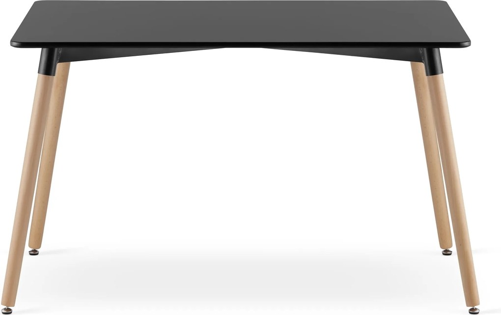 PROMOCJA Czarny stół jadalny ADRIA 120x80 cm II. jakość