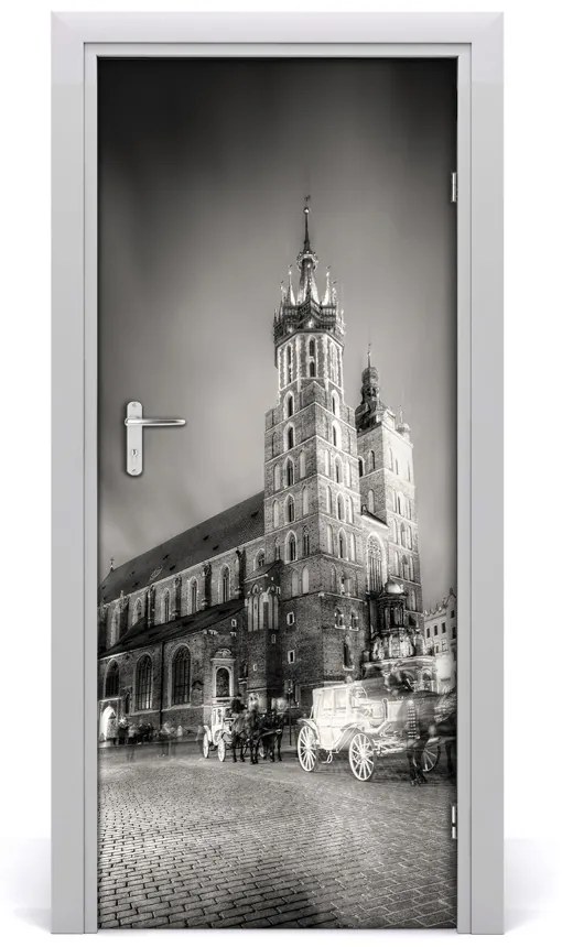 Fototapeta samoprzylepna na drzwi Kraków Polska