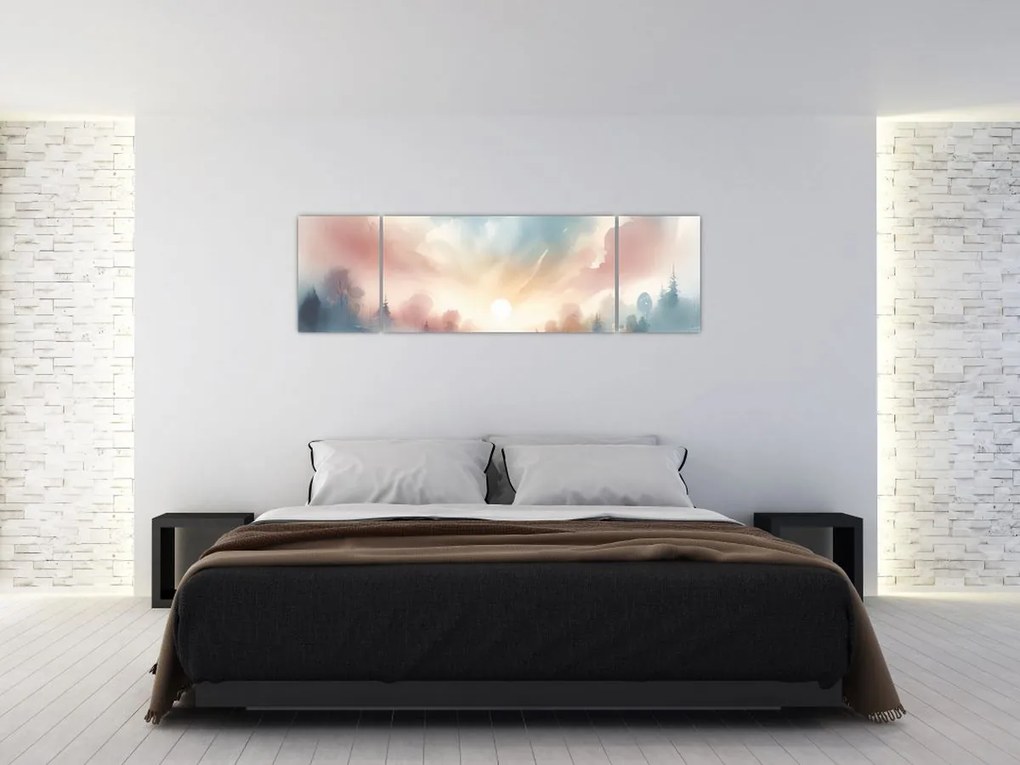 Obraz - Elegancki krajobraz (170x50 cm)