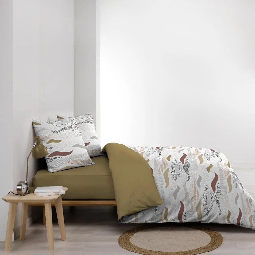 Biała pościel dwuosobowa z mikrowłókna 240x220 cm Zenith – douceur d'intérieur