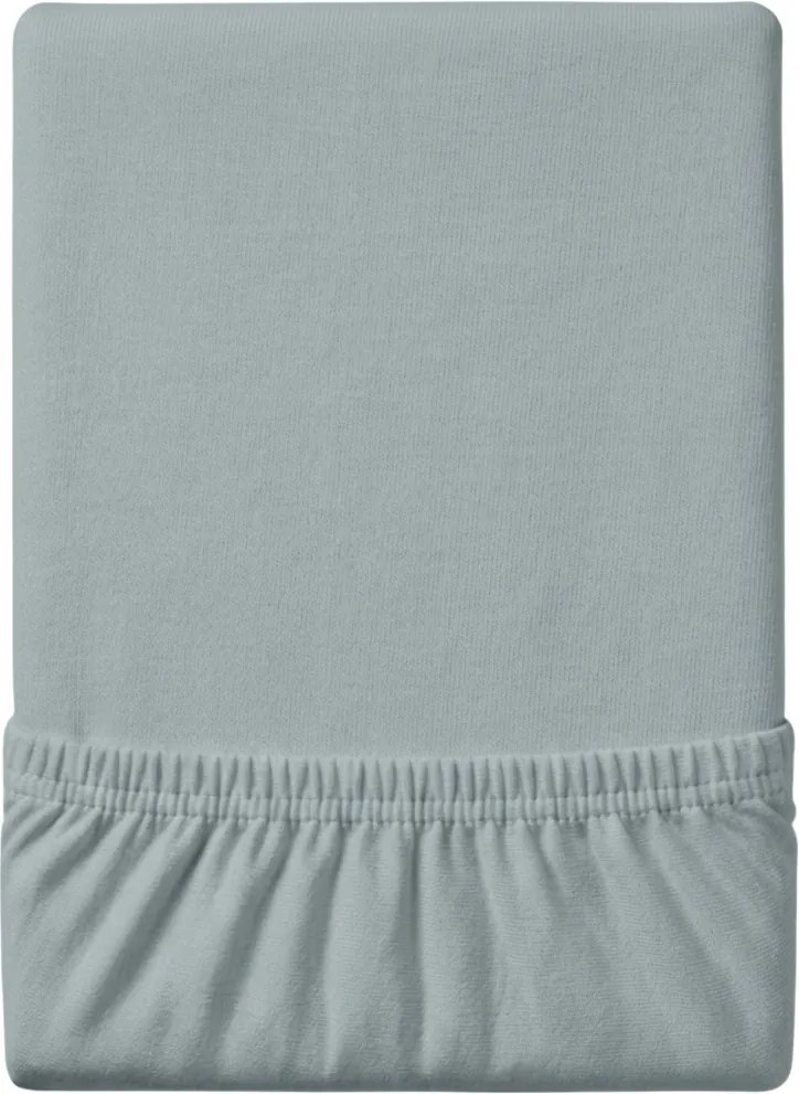 PrzytulneMieszkanie.pl Prześcieradło jersey EXCLUSIVE szare 180 x 200 cm