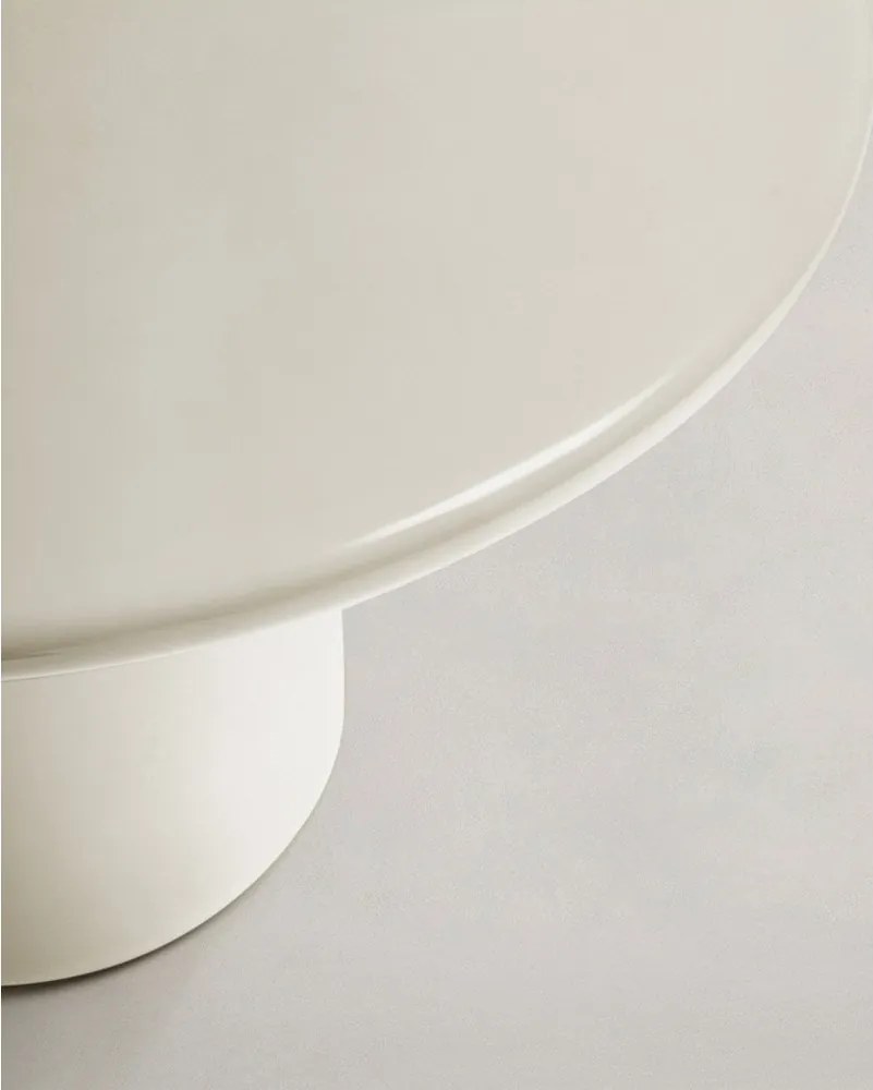 Okrągły stolik ogrodowy betonowy ø 110 cm Albanella – Kave Home