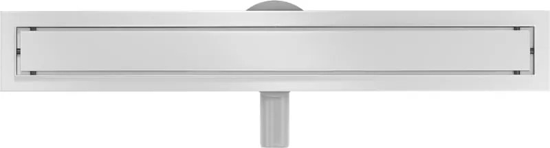 Mexen Flat 360° MGW odpływ liniowy obrotowy 70 cm, białe szkło - 1027070-40