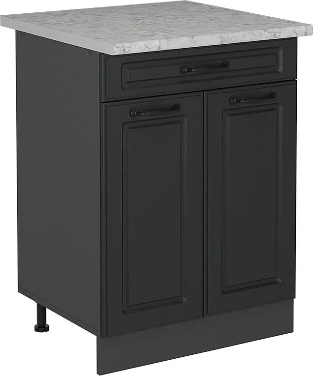 Szafka dolna do kuchni antracytowy domek wiejski 60x60x81.6 r-line