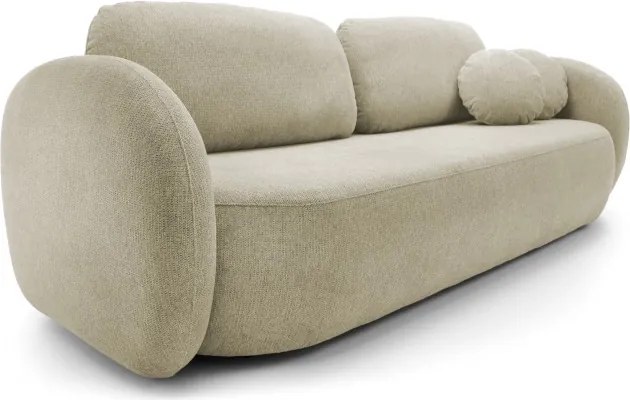 Sofa OLIO z funkcja spania i pojemnikiem BEŻOWY ARAGON 03