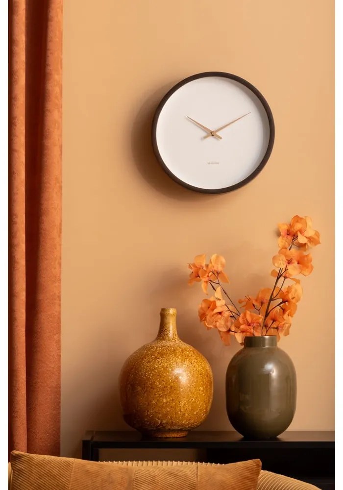 Szklany wazon w kolorze ochry Spatters – PT LIVING