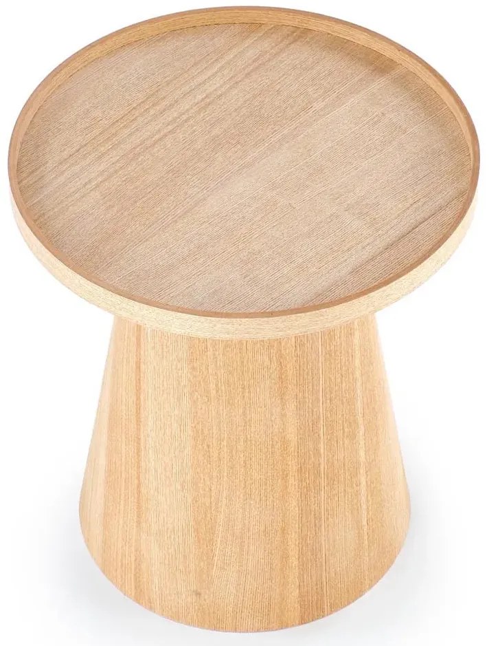 Okrągły stolik kawowy w naturalnym kolorze G4-M37