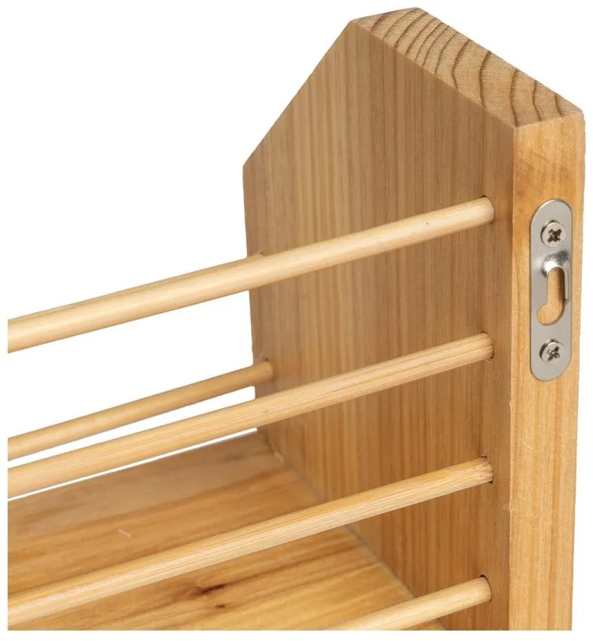 Półka z litego drewna topolowego 30 cm Aspen – Casa Selección