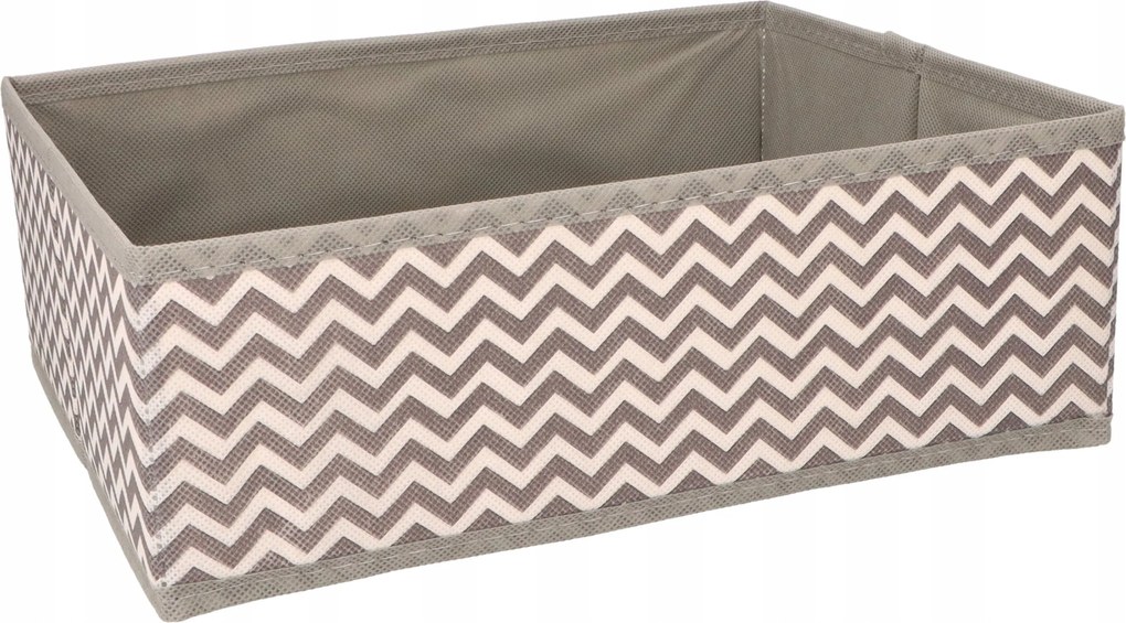 Organizer tekstylny Zygzak 28x24x10 cm do szafy domu biura uniwersalny