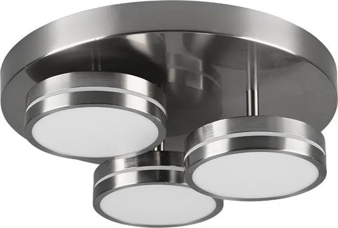 Trio - ściemnialna oprawa sufitowa LED FRANKLIN 3xLED/8,5W/230V średnica 35 cm chrom