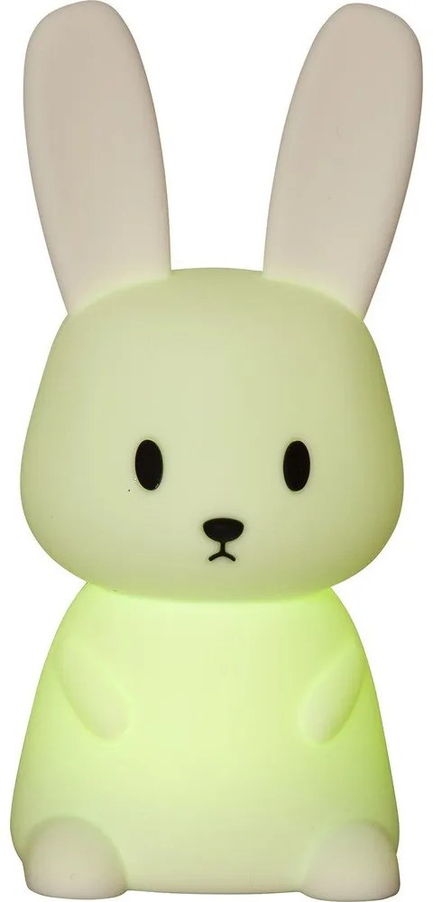 Biała lampka nocna LED dla dzieci Bunny – Star Trading
