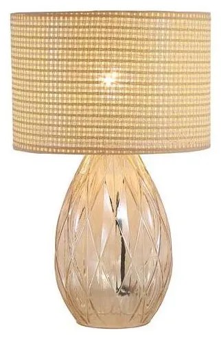 Searchlight EU54636CP - Lampa stołowa DIANE 1xE27/40W/230V