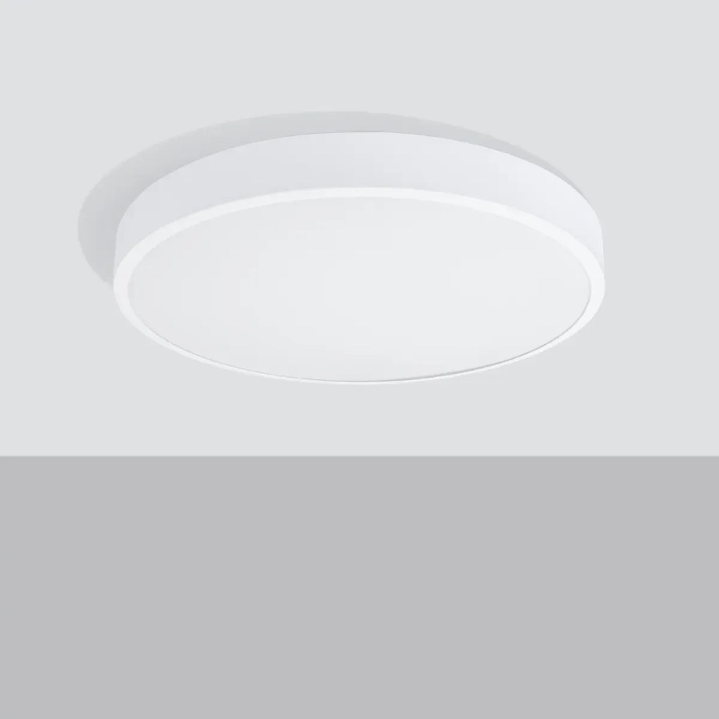 Plafon ONYX 60 biały LED 3000K SOLLUX LIGHTING