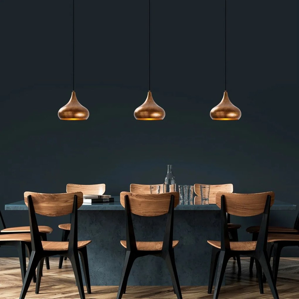 Lampa wisząca Muba - 11550, miedziana