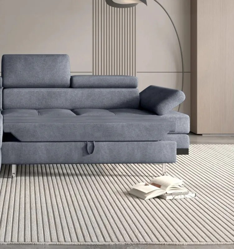 Narożnik EMPORIO L z funkcją spania WERSAL