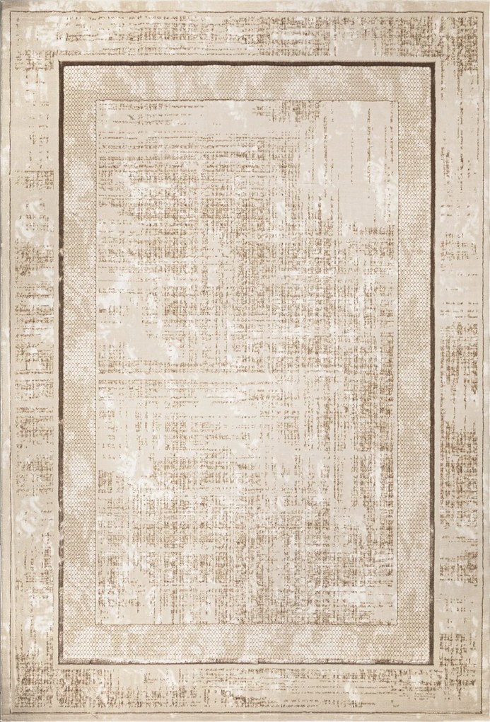 Dywan vintage Beyond Ramka beżowy 140 cm x 190 cm