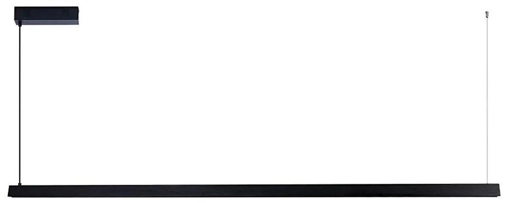 Immax NEO 07308L-LED ściemnialna lampa wisząca na lince MADEIRA 44W/230V Wi-Fi Tuya 202 cm czarna