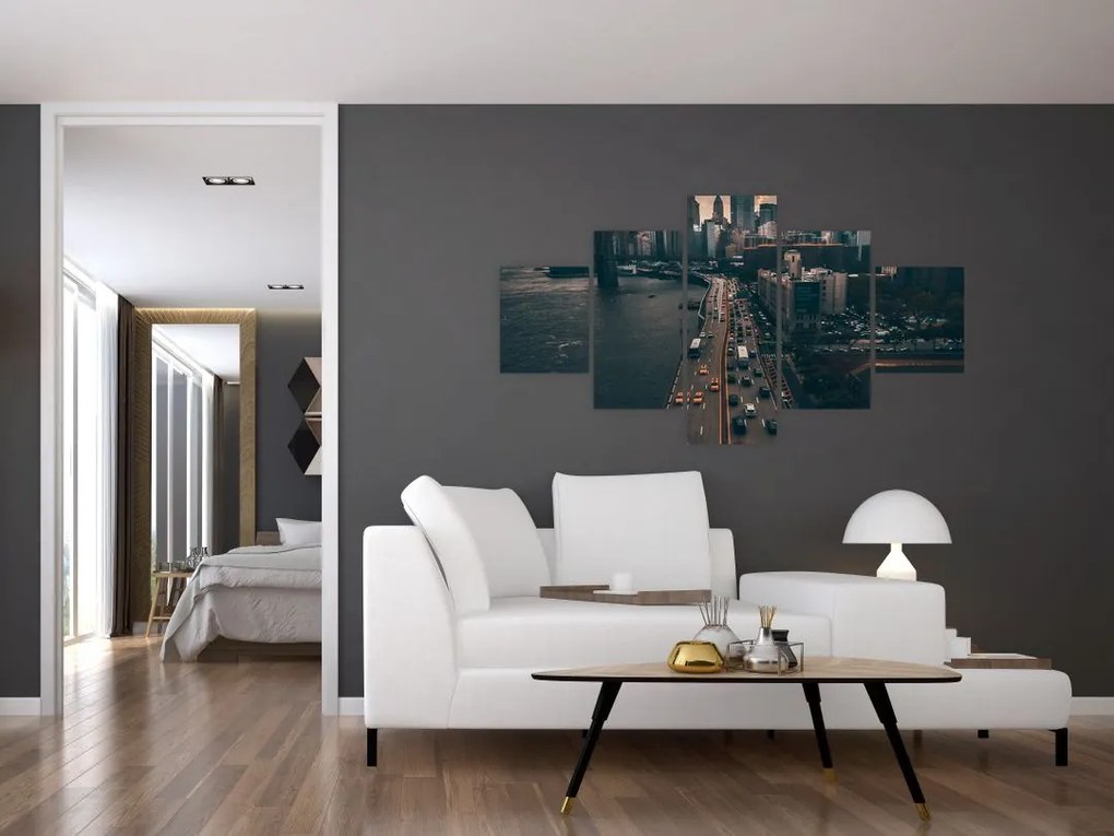 Obraz Manhattanu (125x70 cm)