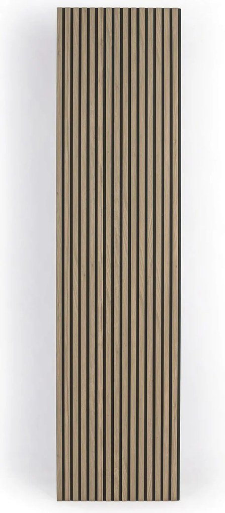 Drewniany panel akustyczny, 2400 x 600 mm, B2BP007, 5 szt, orzech