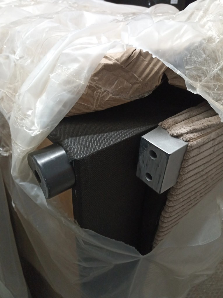 PROMOCJA Beżowy narożnik w kształcie U SMART COSARO 295x140 cm II jakość