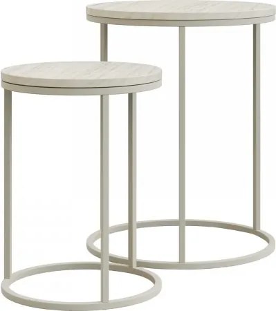 Zestaw 2 stolików kawowych Zunir