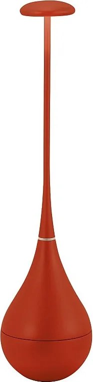 Zafferano Dondolina – Lampa stołowa LED z akumulatorem IP65, bezprzewodowa, ściemniacz dotykowy – włoski design, kolor czerwony