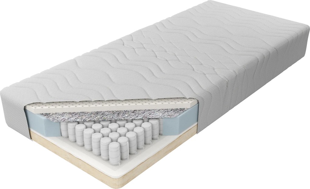 Materac Lux na stelażu