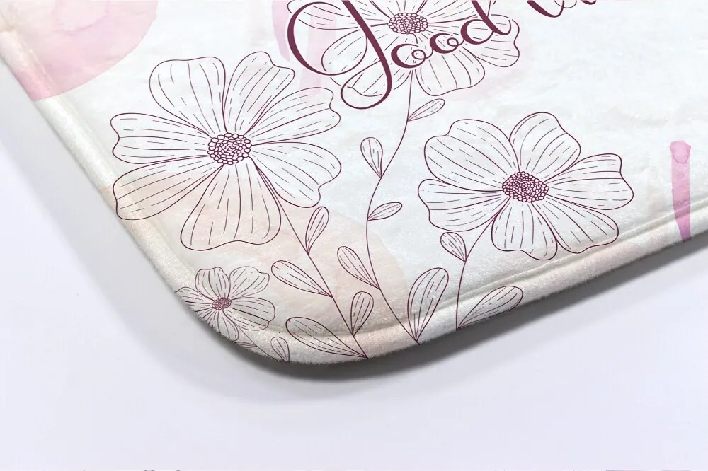 Dywanik do łazienki Dywanik do łazienki Kwiaty Rośliny