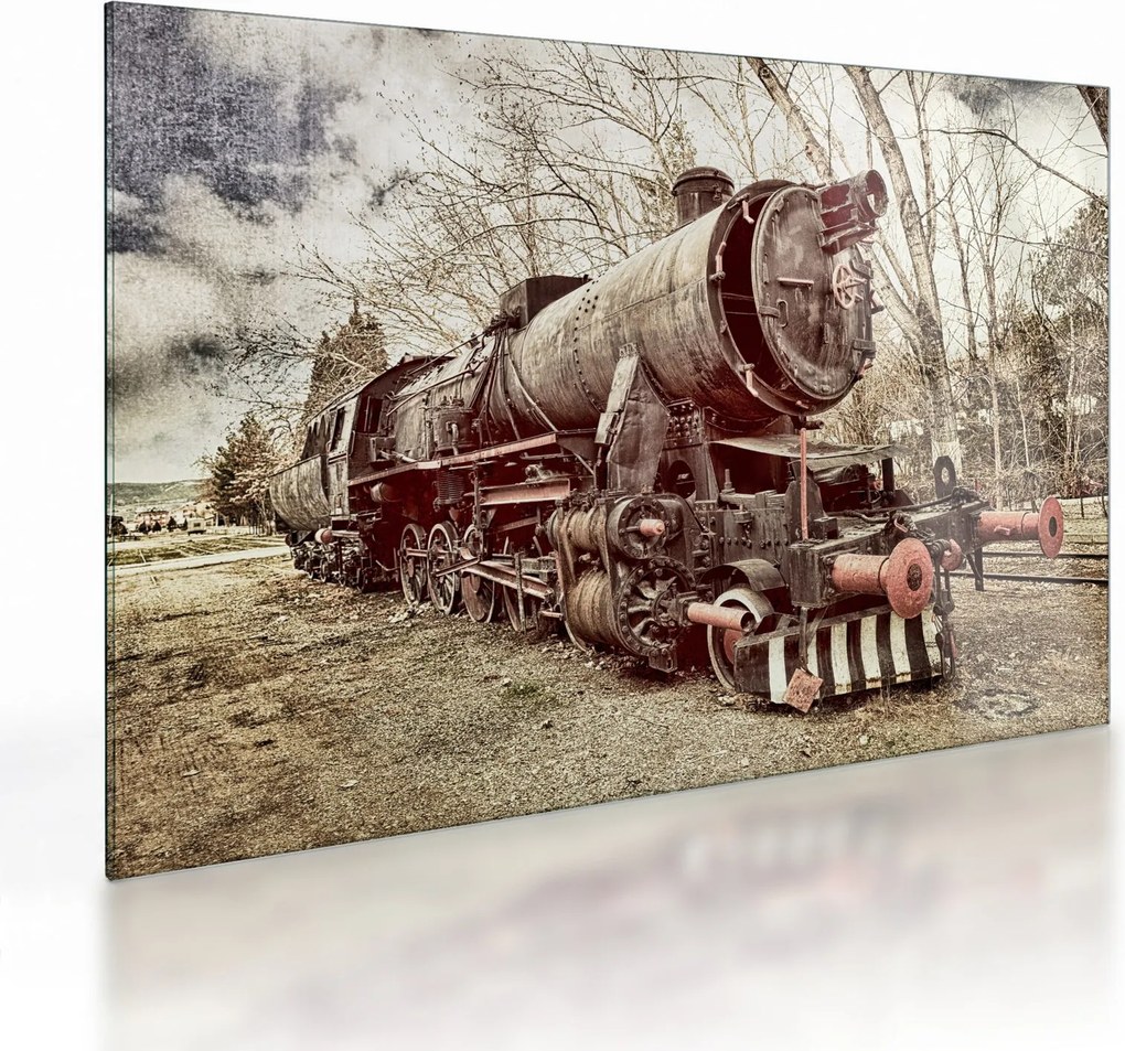 Historyczny wizerunek lokomotywy (70x50 cm)