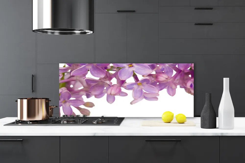 Szkło do Kuchni na Ścianę Kolorowa Łąka Na Szkle