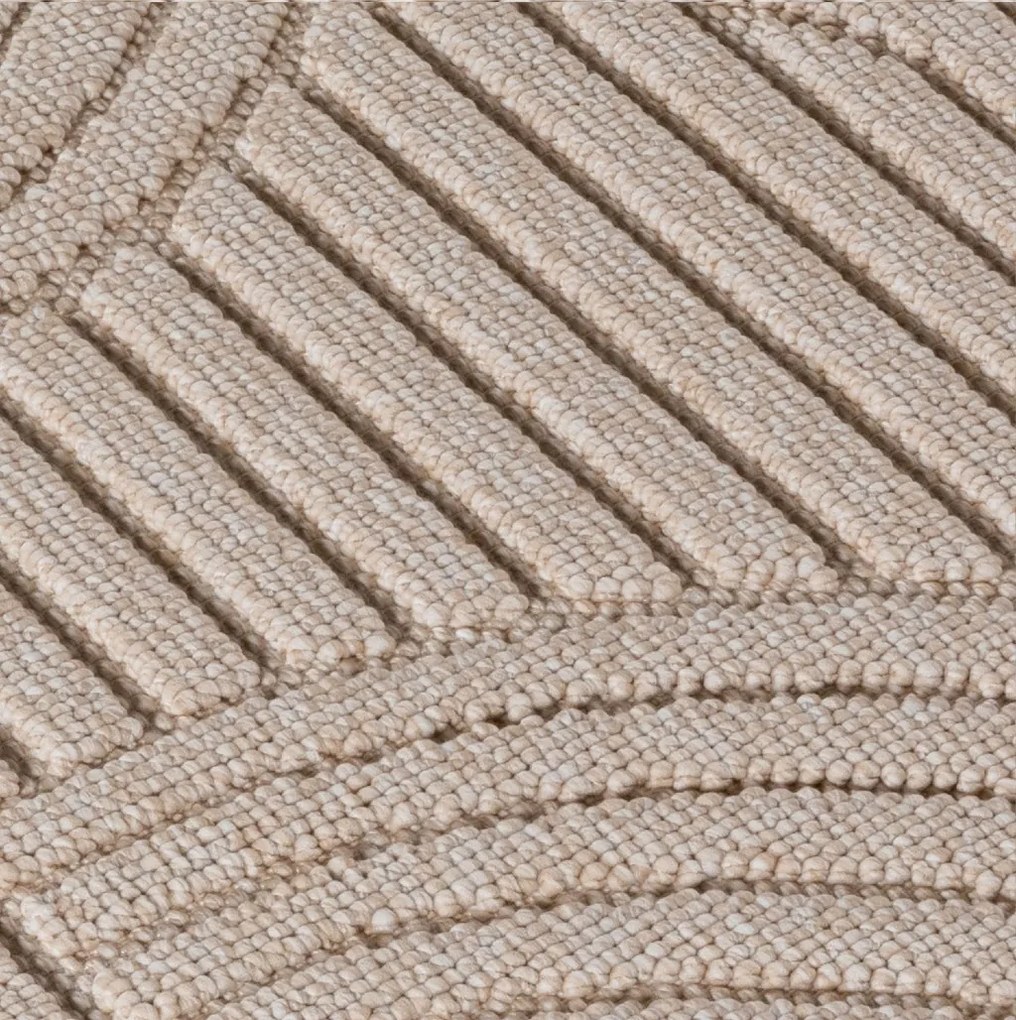 Dywan nowoczesny Helix Geometria beżowy 120 cm x 170 cm